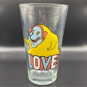 2012 The Beatles Yellow Submarine LOVE Jeremy Hilary Boob 16 oz Pint Beer Glass